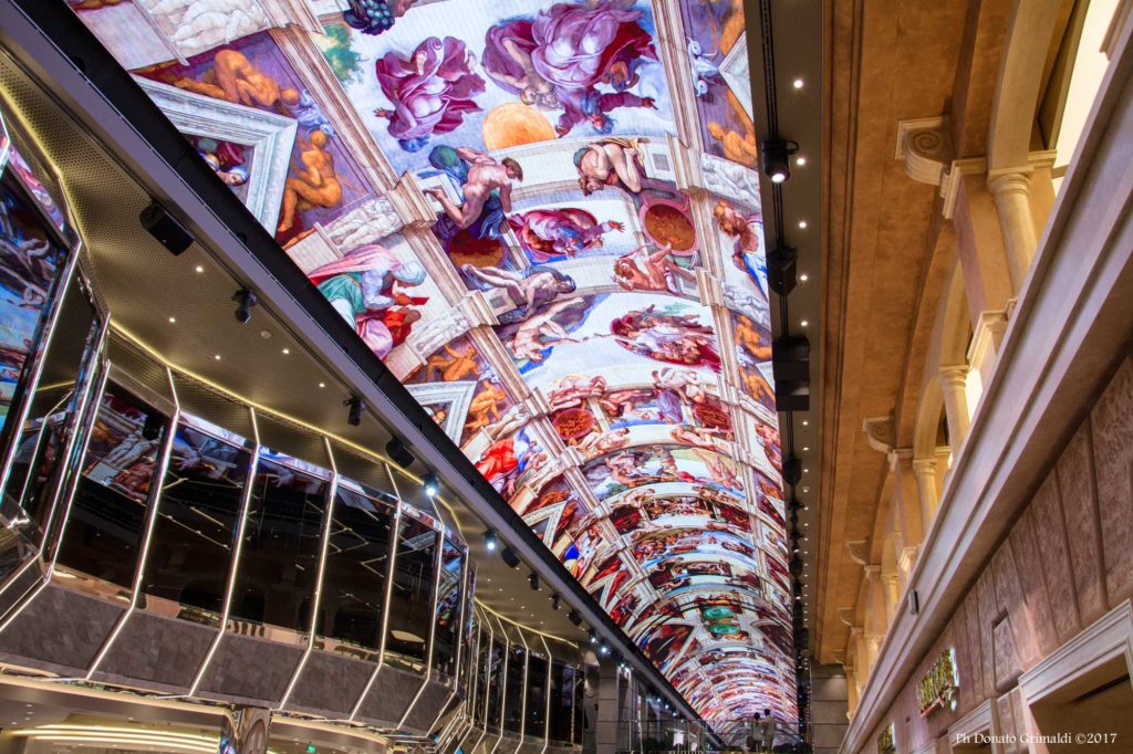 Illuminazione a LED delle promenades